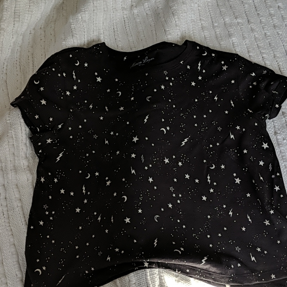 Star short sleeve shirt size small